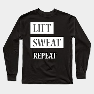 Lift Sweat Repeat Gym Long Sleeve T-Shirt